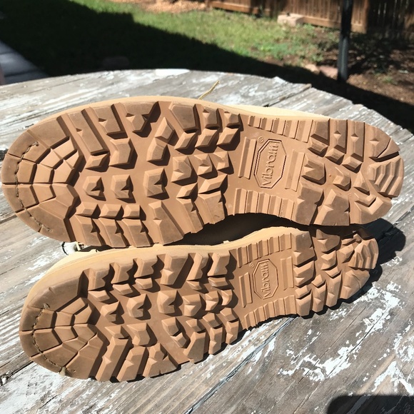 Bates Tan Leather Military Boots Size 6R - Picture 6 of 8